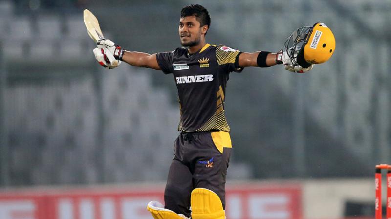 hit 9 fours and 9 sixes during his blistering knock. (Photo: BCB) hit 9 fours and 9 sixes during his blistering knock. (Photo: BCB)