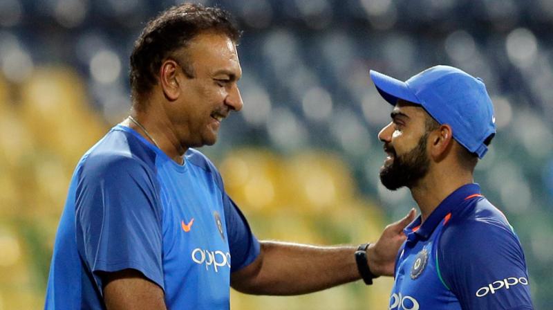Dean Jones credited India coach Ravi Shastri for bringing the best out of the 29-year-old Virat Kohli.(Photo: AP) Dean Jones credited India coach Ravi Shastri for bringing the best out of the 29-year-old Virat Kohli.(Photo: AP)