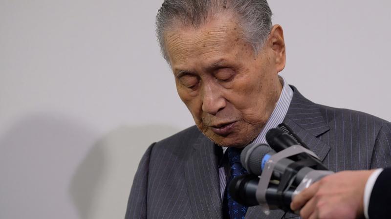 Tokyo 2020 president Yoshiro Mori speaks to reporters about the Tokyo 2020 Olympic Flame Handover Ceremony in Tokyo on March 6. AFP Photo Tokyo 2020 president Yoshiro Mori speaks to reporters about the Tokyo 2020 Olympic Flame Handover Ceremony in Tokyo on March 6. AFP Photo