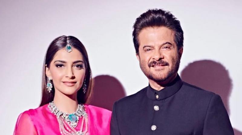 Sonam Kapoor and Anil Kapoor Sonam Kapoor and Anil Kapoor