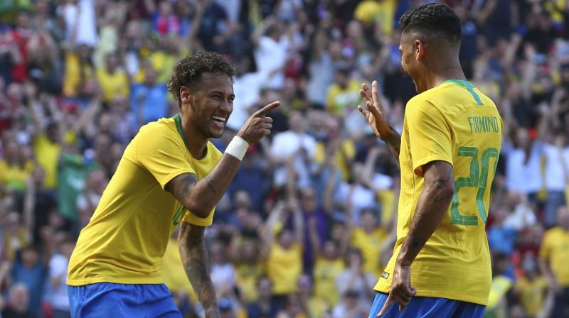 Neymar said he was 80 percent at his best for the Croatia game. (Photo: AP) Neymar said he was 80 percent at his best for the Croatia game. (Photo: AP)