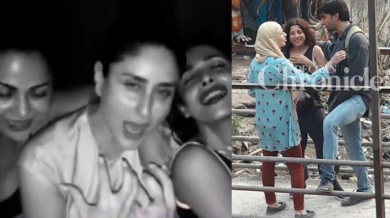 Kareena Kapoor Khan with Malaika Arora and Amrita Arora Ladakh; Alia Bhatt, Ranveer Singh and Zoya Akhtar on the sets of 'Gully Boy'. Kareena Kapoor Khan with Malaika Arora and Amrita Arora Ladakh; Alia Bhatt, Ranveer Singh and Zoya Akhtar on the sets of 'Gully Boy'.