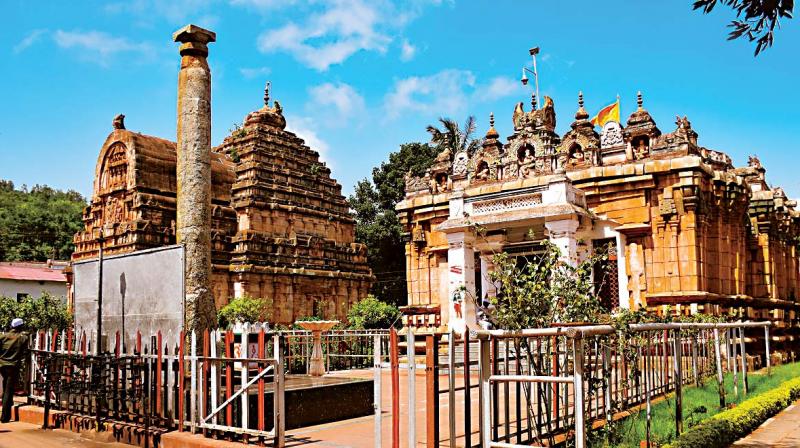 The famed Kumaraswamy Temple in Sandur The famed Kumaraswamy Temple in Sandur