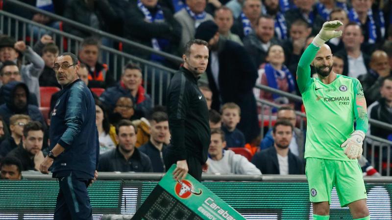 Sarri did not confirm that Kepa would be between the goalposts against Spurs. (Photo: AFP) Sarri did not confirm that Kepa would be between the goalposts against Spurs. (Photo: AFP)