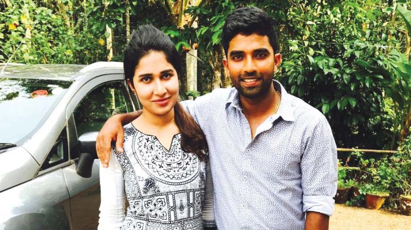 Anna Chandy and Sachin Baby Anna Chandy and Sachin Baby