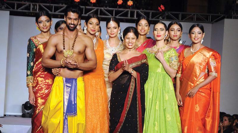 Over two days, 9 aspiring designers and 7 premium brands displayed the best of their work at a glittering event organised by Hamsa and Satish Jupiter. Over two days, 9 aspiring designers and 7 premium brands displayed the best of their work at a glittering event organised by Hamsa and Satish Jupiter.