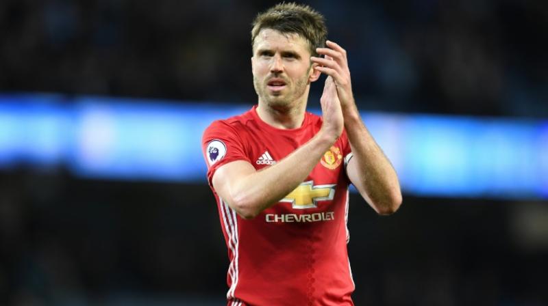 Mourinho believes Carrick, who is back in full training, will return to the pitch over the second half of the season. (Photo: AFP) Mourinho believes Carrick, who is back in full training, will return to the pitch over the second half of the season. (Photo: AFP)