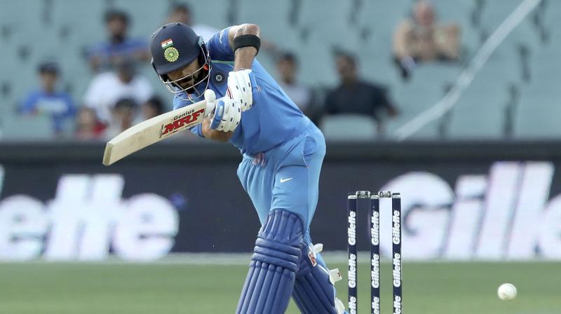 Kohli scored his 49th ODI fifty. (Photo: AP) Kohli scored his 49th ODI fifty. (Photo: AP)