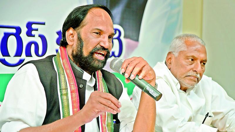 TPCC chief N. Uttam Kumar Reddy (Photo: File/DC) TPCC chief N. Uttam Kumar Reddy (Photo: File/DC)