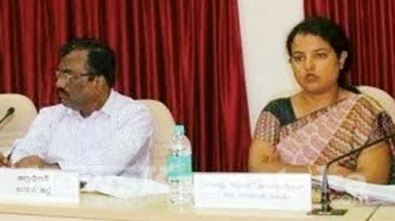 Udupi DC Priyanka Mary Francis in a file photograph. Udupi DC Priyanka Mary Francis in a file photograph.
