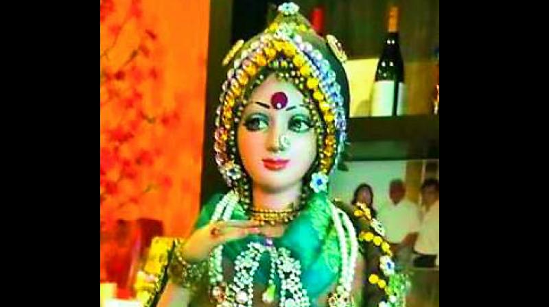 A Sridevi doll in Singapore (Photo: DC) A Sridevi doll in Singapore (Photo: DC)