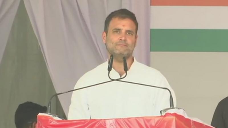 Gandhi said a separate budget would be presented for farmers to give them a clear idea of how much money the government has allocated for them. (Image: ANI twitter) Gandhi said a separate budget would be presented for farmers to give them a clear idea of how much money the government has allocated for them. (Image: ANI twitter)