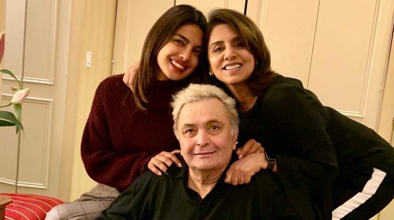 Priyanka Chopra has also worked with Rishi and Neetu Kapoor’s son Ranbir. Priyanka Chopra has also worked with Rishi and Neetu Kapoor’s son Ranbir.