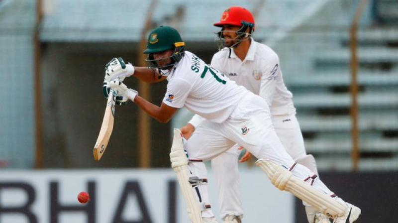Chasing an improbable 398, Bangladesh still require 262 to win with skipper Shakib Al Hasan unbeaten on 39 alongside Soumya Sarkar who his yet to score. (Photo: ICC/Twitter) Chasing an improbable 398, Bangladesh still require 262 to win with skipper Shakib Al Hasan unbeaten on 39 alongside Soumya Sarkar who his yet to score. (Photo: ICC/Twitter)