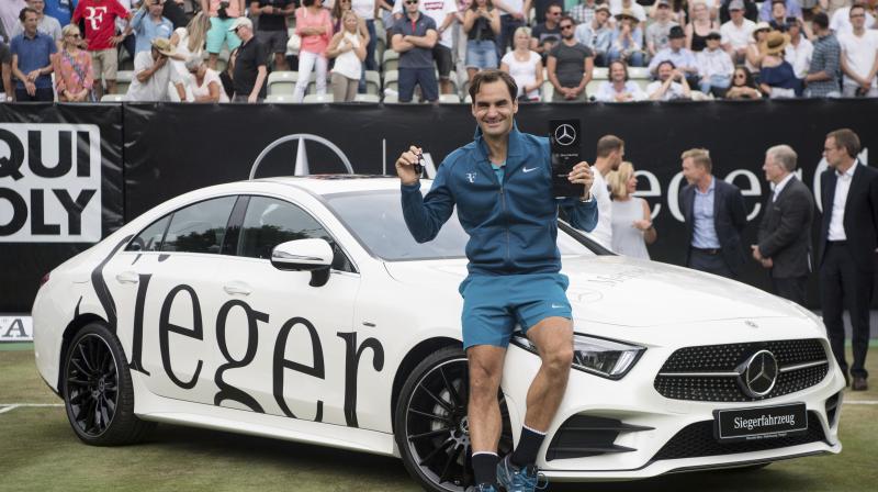 Federer will regain the world number one ranking on Monday and is playing next week as top seed in Halle. (Photo: AP) Federer will regain the world number one ranking on Monday and is playing next week as top seed in Halle. (Photo: AP)