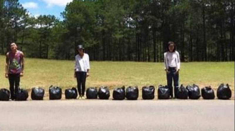 #Trashtag challenge (Photo: trash.tag/ Instagram) #Trashtag challenge (Photo: trash.tag/ Instagram)