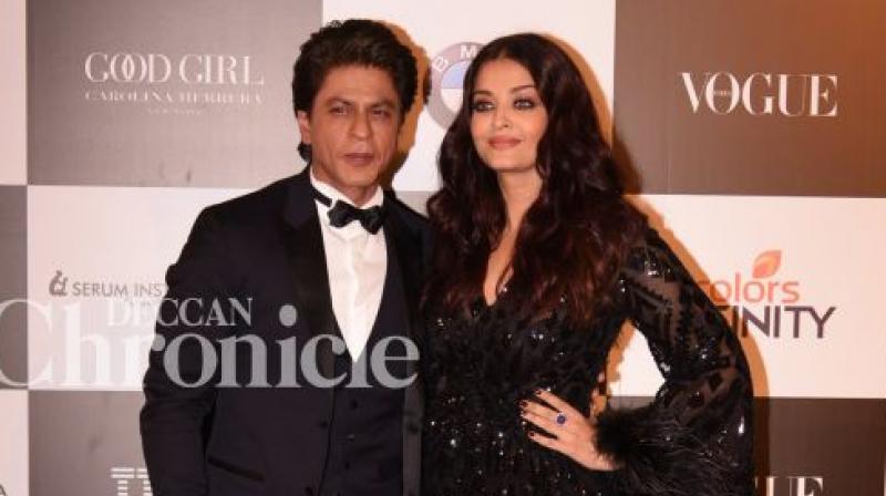 Shah Rukh Khan and Aishwarya Rai Bachchan Shah Rukh Khan and Aishwarya Rai Bachchan