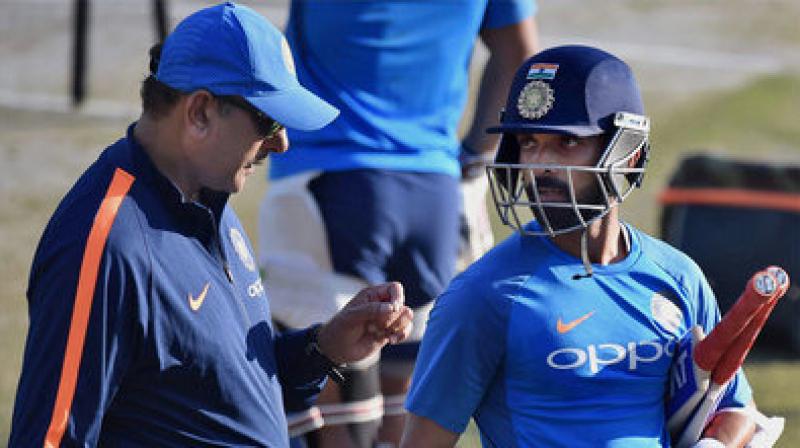 Rohit Sharma admitted that accommodating Ajinkya Rahane was tough as he is considered a specialist opening batsman in ODI's. (Photo: PTI) Rohit Sharma admitted that accommodating Ajinkya Rahane was tough as he is considered a specialist opening batsman in ODI's. (Photo: PTI)
