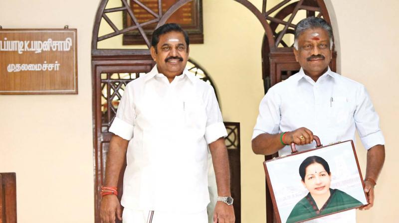 Tamil Nadu government presents revenue deficit budget of Rs 17490.58 crore