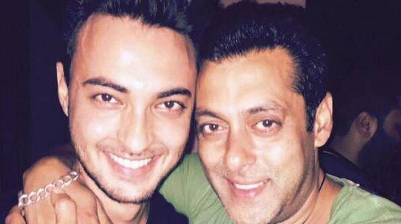 Aayush Sharma with Arpita Aayush Sharma with Arpita