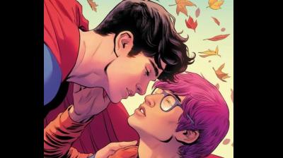 DC Comics made the announcement on National Coming Out Day. (Photo: Twitter/@DCSuperman)