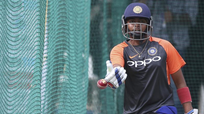 On returning from a left ankle injury, Shaw had sprung a series of low scores, managing 10, eight and a golden duck in previous three matches of the ongoing tournament. (Photo: AP) On returning from a left ankle injury, Shaw had sprung a series of low scores, managing 10, eight and a golden duck in previous three matches of the ongoing tournament. (Photo: AP)