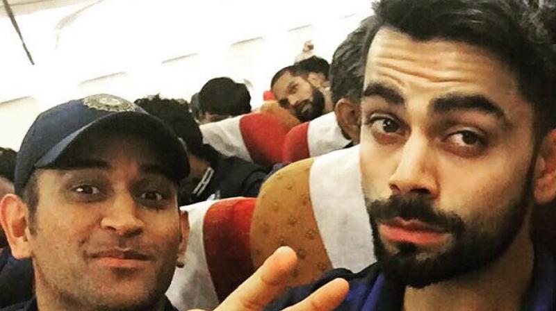 The new move by the BCCI means that all the India national cricket team players will now get the comfort of travelling in business-class while on national duty, thus providing a hassle-free ride. (Photo: Twitter / Virat Kohli) The new move by the BCCI means that all the India national cricket team players will now get the comfort of travelling in business-class while on national duty, thus providing a hassle-free ride. (Photo: Twitter / Virat Kohli)