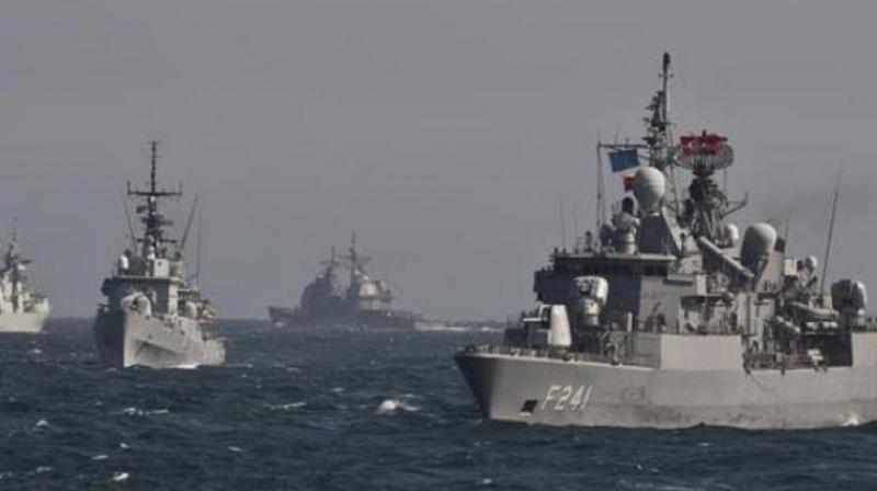 On Friday, the People’s Liberation Army posted photos and a story on rescue training exercises taking place in the East Indian Ocean on its official Twitter-like Weibo account. (Photo: AFP/Representational) On Friday, the People’s Liberation Army posted photos and a story on rescue training exercises taking place in the East Indian Ocean on its official Twitter-like Weibo account. (Photo: AFP/Representational)