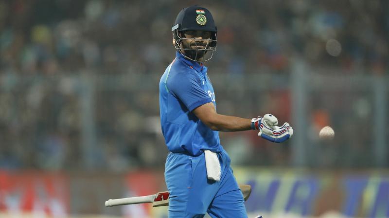 Indian skipper Virat Kohli lost second spot in ICC ODI rankings for batsmen. (Photo: AP) Indian skipper Virat Kohli lost second spot in ICC ODI rankings for batsmen. (Photo: AP)