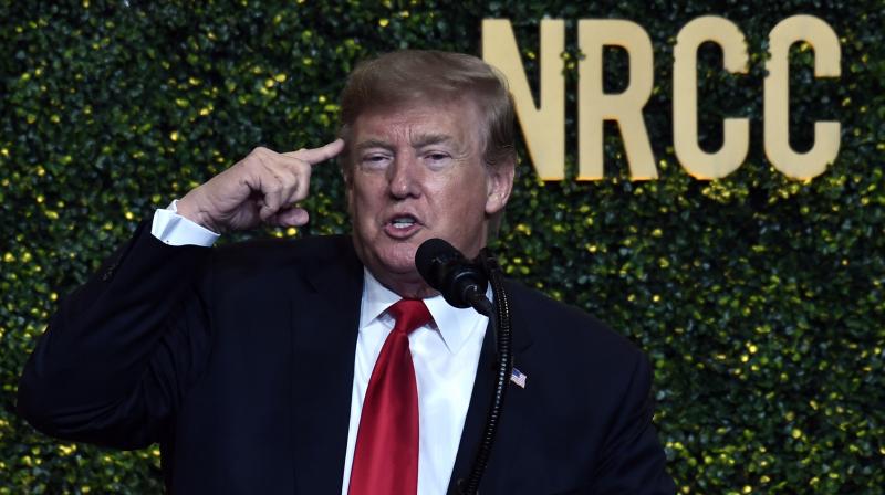 Biden was the only potential rival Trump mentioned by name. (Photo:AP) Biden was the only potential rival Trump mentioned by name. (Photo:AP)