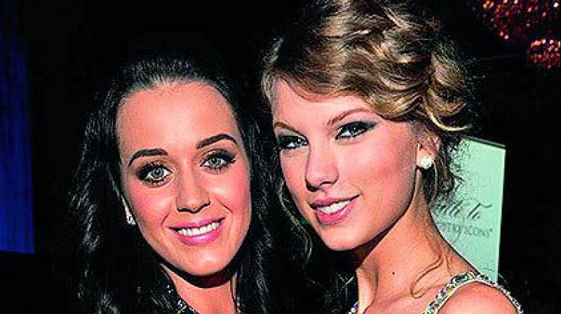 Katy Perry and Taylor Swift Katy Perry and Taylor Swift