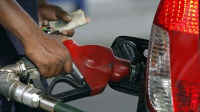 After including VAT, the hike in Delhi comes to 53 paisa and in case of diesel it will be Rs 1.20 a litre. (Representational image) After including VAT, the hike in Delhi comes to 53 paisa and in case of diesel it will be Rs 1.20 a litre. (Representational image)