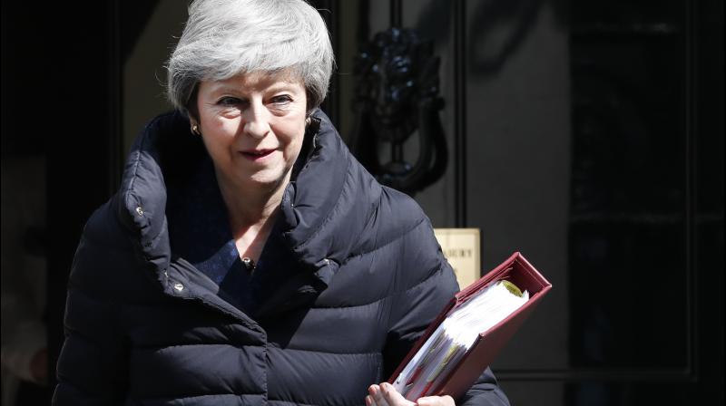 The Telegraph said a source in May's office denied there had been a meeting to discuss a second EU referendum. (Photo:AP) The Telegraph said a source in May's office denied there had been a meeting to discuss a second EU referendum. (Photo:AP)