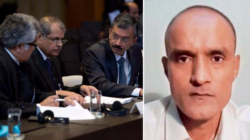 India is taking Pakistan to the United Nations' highest court in an attempt to save the life of an Indian naval officer sentenced to death last month by a Pakistani military court after being convicted of espionage. (Photos: PTI) India is taking Pakistan to the United Nations' highest court in an attempt to save the life of an Indian naval officer sentenced to death last month by a Pakistani military court after being convicted of espionage. (Photos: PTI)