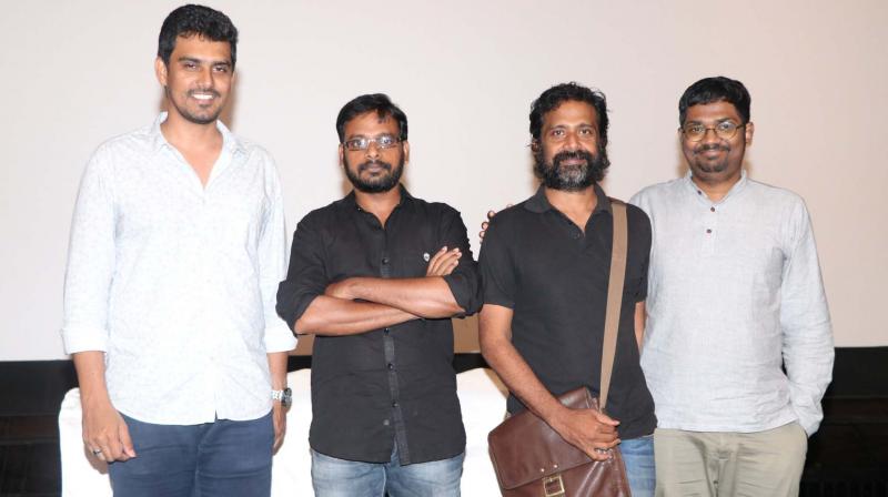 Prabhu, Raju Murugan, Guru Somasundaram, Sean Roldan. Prabhu, Raju Murugan, Guru Somasundaram, Sean Roldan.
