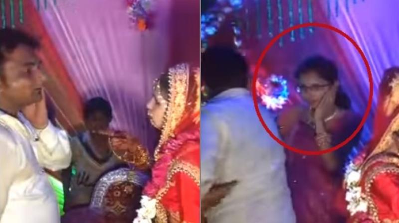While the video does show a woman refusing to let the man off the hook for touching her without consent, it also shows the violence women suffer (Photo: YouTube) While the video does show a woman refusing to let the man off the hook for touching her without consent, it also shows the violence women suffer (Photo: YouTube)