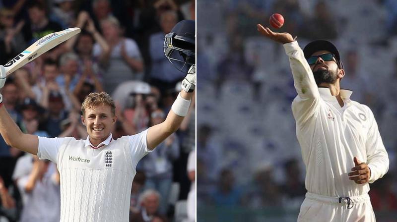 Virat Kohli was impressed with Joe Root’s performance in the ICC World T20, earlier this year. (Photo: AFP/ BCCI) Virat Kohli was impressed with Joe Root’s performance in the ICC World T20, earlier this year. (Photo: AFP/ BCCI)