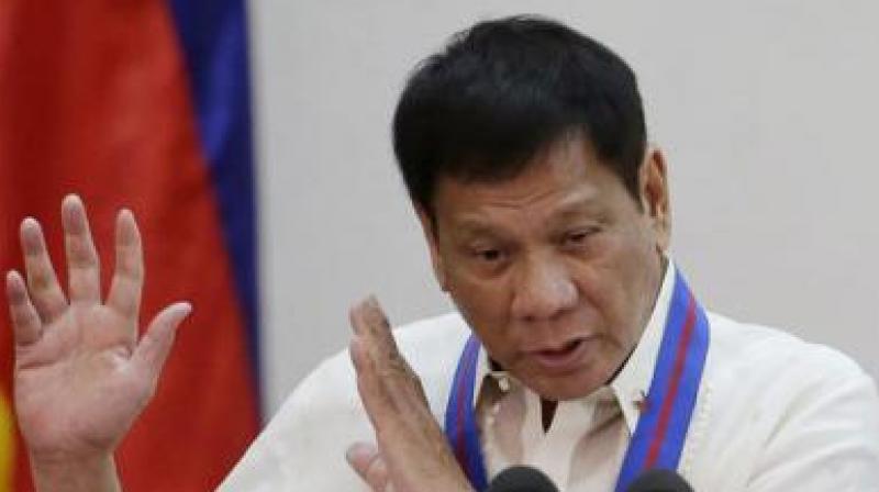 Philippine President Rodrigo Duterte. (Photo: AFP) Philippine President Rodrigo Duterte. (Photo: AFP)