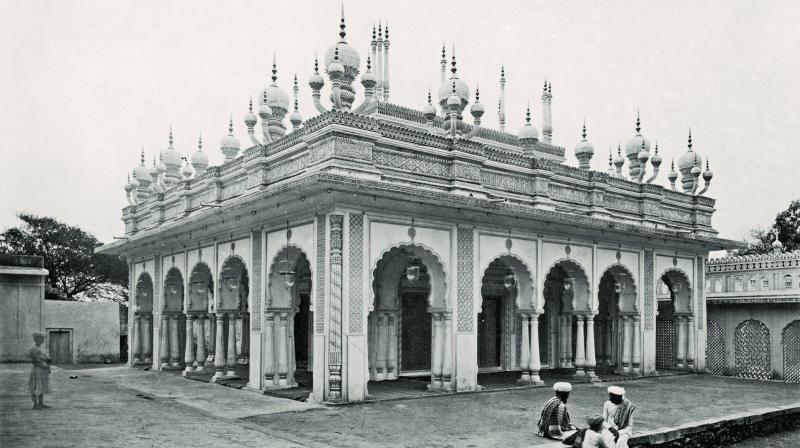 Hyderabad, Paigah Tomb. Hyderabad, Paigah Tomb.