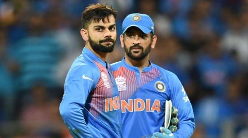 Getting Dhoni's inputs is pure gold and a privilege that he has enjoyed as a skipper, according to Kohli. (Photo: AFP) Getting Dhoni's inputs is pure gold and a privilege that he has enjoyed as a skipper, according to Kohli. (Photo: AFP)