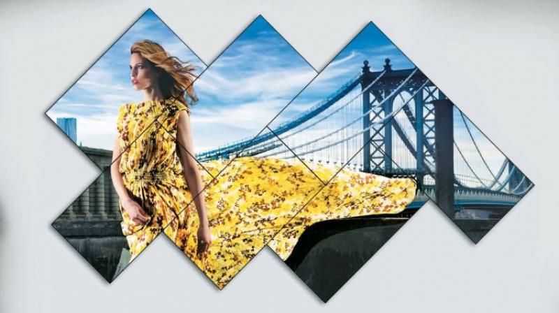 Samsung's displays are available in the weirdest forms and sizes and for various applications. Samsung's displays are available in the weirdest forms and sizes and for various applications.