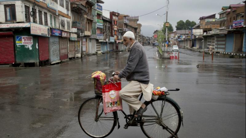 He said further relaxations in prohibitory orders have been given in a large number of areas, including Srinagar. (Photo: PTI) He said further relaxations in prohibitory orders have been given in a large number of areas, including Srinagar. (Photo: PTI)