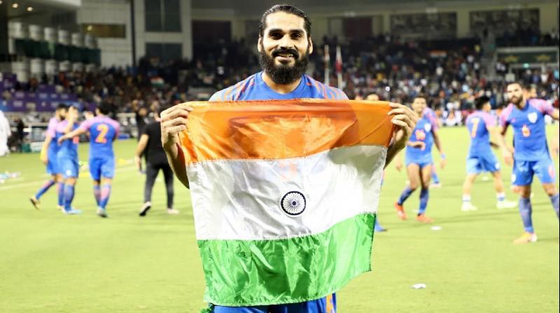 Sandesh Jhingan in a file photo. (Photo: Twitter/Sandesh Jhingan)