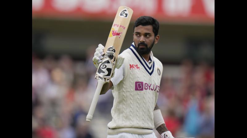 Indian centurion at the Lords KL Rahul. (AP Photo)