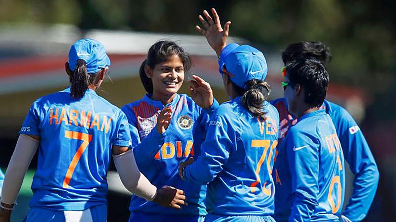 India womens cricket team. (PTI Photo)