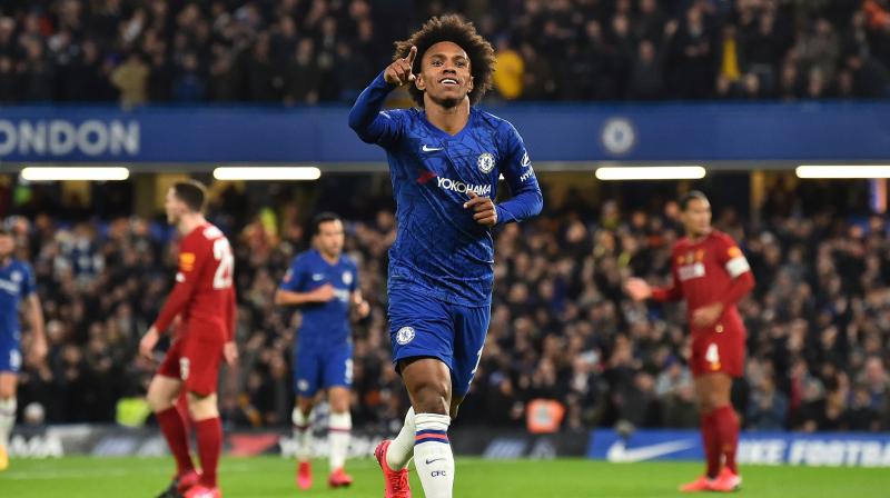 Brazilian midfielder Willian. (Photo: AFP) Brazilian midfielder Willian. (Photo: AFP)
