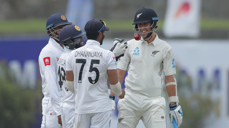 What made this incident hilarious is that after it had taken place, Boult tried to run away from the Sri Lankan fielders as they circled him and tried to get the ball. (Photo: AP) What made this incident hilarious is that after it had taken place, Boult tried to run away from the Sri Lankan fielders as they circled him and tried to get the ball. (Photo: AP)