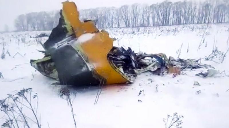 The pilots of the An-148 regional jet did not report any problems before the twin-engine aircraft plunged into the field about 40 kilometres (25 miles) from Domodedovo Airport, authorities said. (Photo: AP) The pilots of the An-148 regional jet did not report any problems before the twin-engine aircraft plunged into the field about 40 kilometres (25 miles) from Domodedovo Airport, authorities said. (Photo: AP)