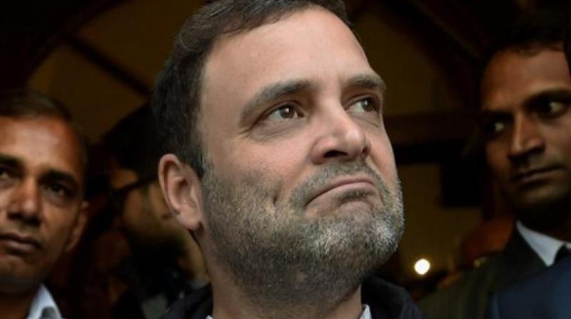 Union MInister Ravi Shankar Prasad said Congress President Rahul Gandhi should apologise and promise not to manipulate voters and divide the society in future. (Photo: AP | File) Union MInister Ravi Shankar Prasad said Congress President Rahul Gandhi should apologise and promise not to manipulate voters and divide the society in future. (Photo: AP | File)