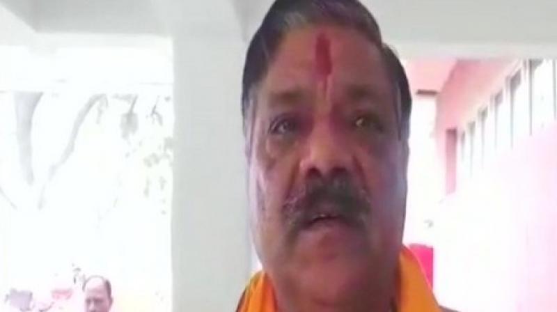 'My security vehicles went before us but still they dropped that stick on our car, despite seeing the big writings of 'vidhayak' on it. This is nothing new, they often do such things,' the BJP MLA said. (Photo: ANI) 'My security vehicles went before us but still they dropped that stick on our car, despite seeing the big writings of 'vidhayak' on it. This is nothing new, they often do such things,' the BJP MLA said. (Photo: ANI)